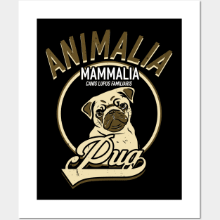 Pug Posters and Art